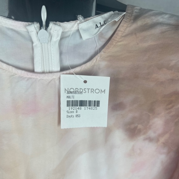 A.L.C. Tie-Dye Print Mini Dress size 8 NWT - Picture 10 of 10